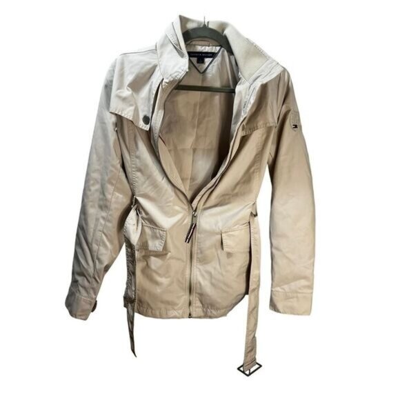 Tommy Hilfiger Women`s Safari Hailey Water‎ Resistant Jacket Coat Medium - Picture 1 of 9